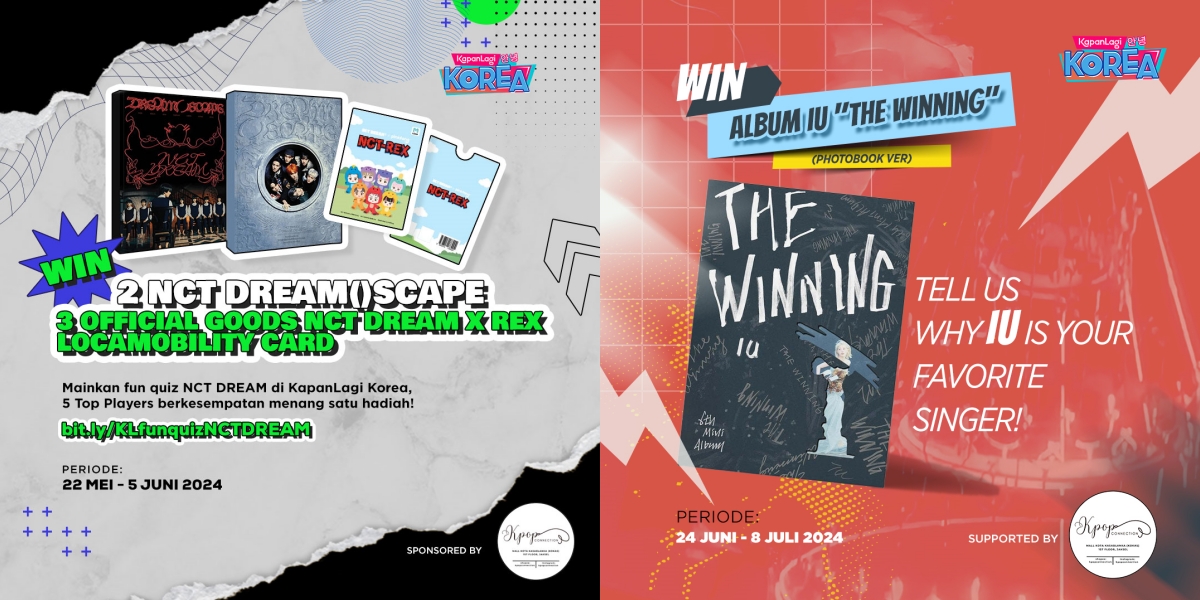 Win Various K-Pop Albums and Official Merchandise Through Instagram Giveaway KapanLagi Korea x KPOPCONNECTION