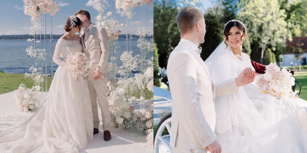 Married in Germany, Rininta Christabella and Husband Create a Romantic Atmosphere Like a Touching Fairy Tale