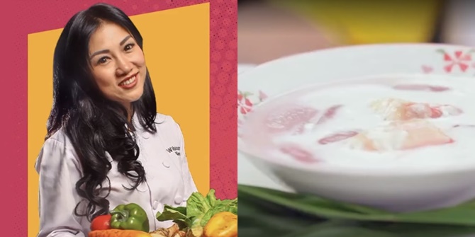 Unique Takjil Menu! Chef Vania Wibisono Shares Recipe for Pink Banana Kolak in 'KapanLagi Buka Bareng Vol.2' Episode 2