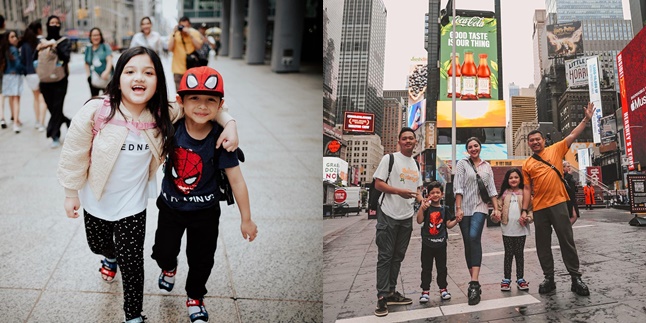 Exciting and Fun, Here are 7 Pictures of Ashanty - Anang Hermansyah Family Vacation in America