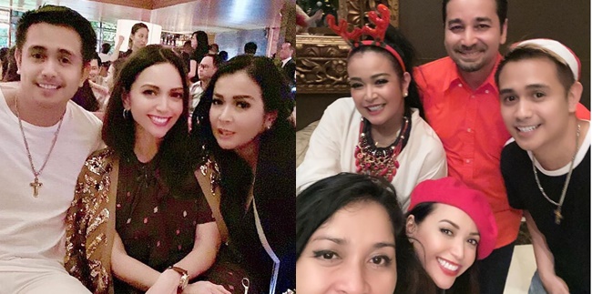 Despite a 14-Year Age Difference, Here are 8 Close Photos of Ajun Perwira and Ravelra Supit, Umar Lubis' Sister-in-Law and Wife