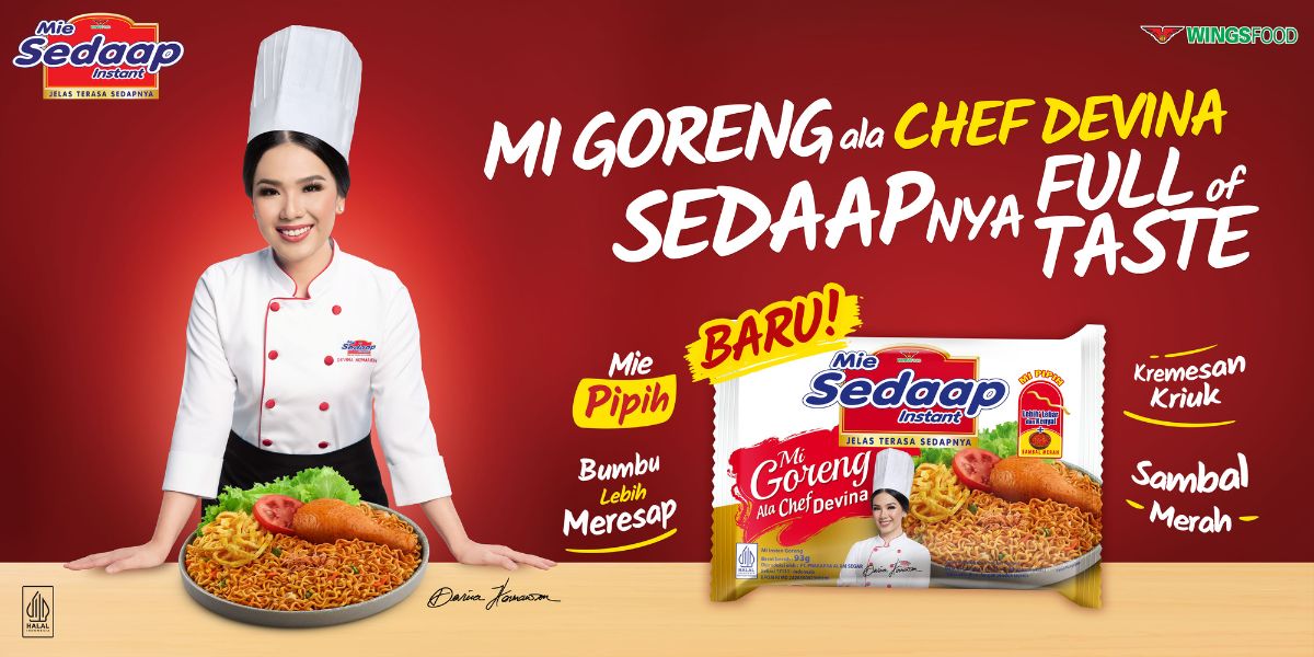 Mie Sedaap New Variant by Chef Devina! Full of Taste, Makes Everyone ...