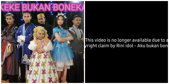 Similar to Rinni Wulandari's Song, Kekeyi's New Single, Keke Bukan Boneka Suddenly Disappears From Youtube!