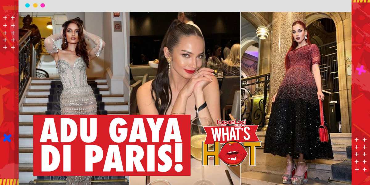 Moment Cinta Laura, Tasya Farasya & Enzy Storia Meet Kendall Jenner in Paris