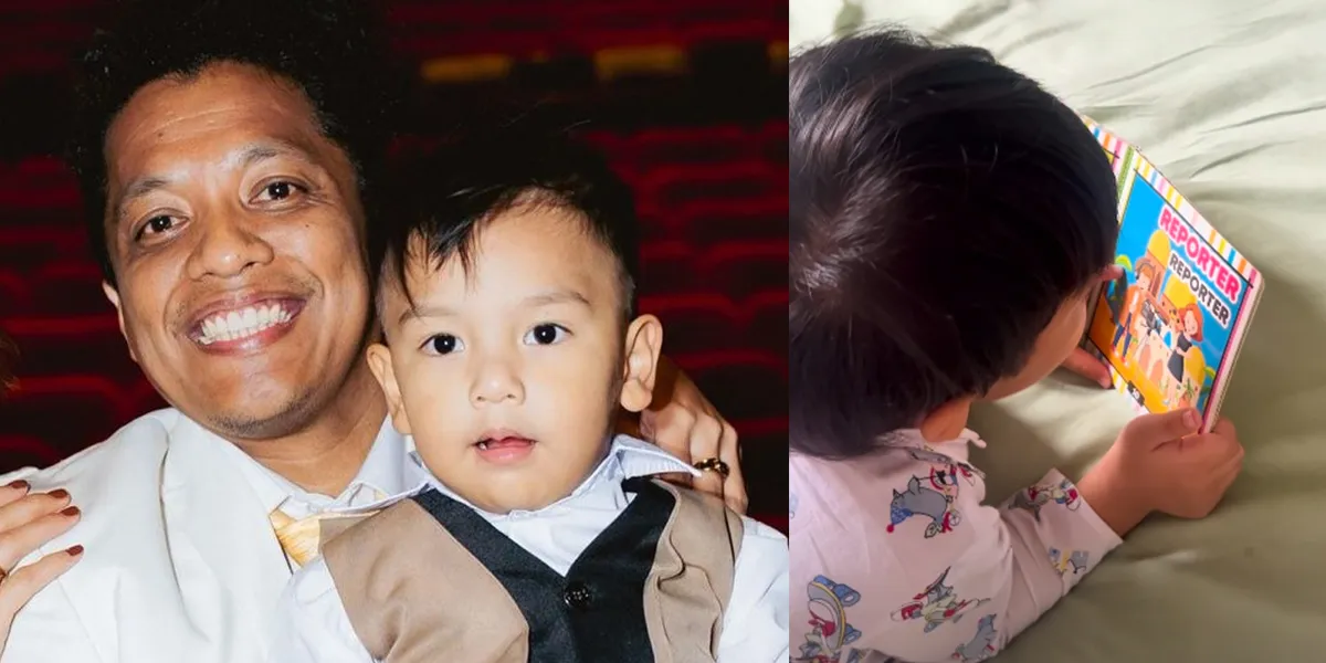 Warm Moments of Arie Kriting with His Son, Always Reads Stories Every Night Before Bed
