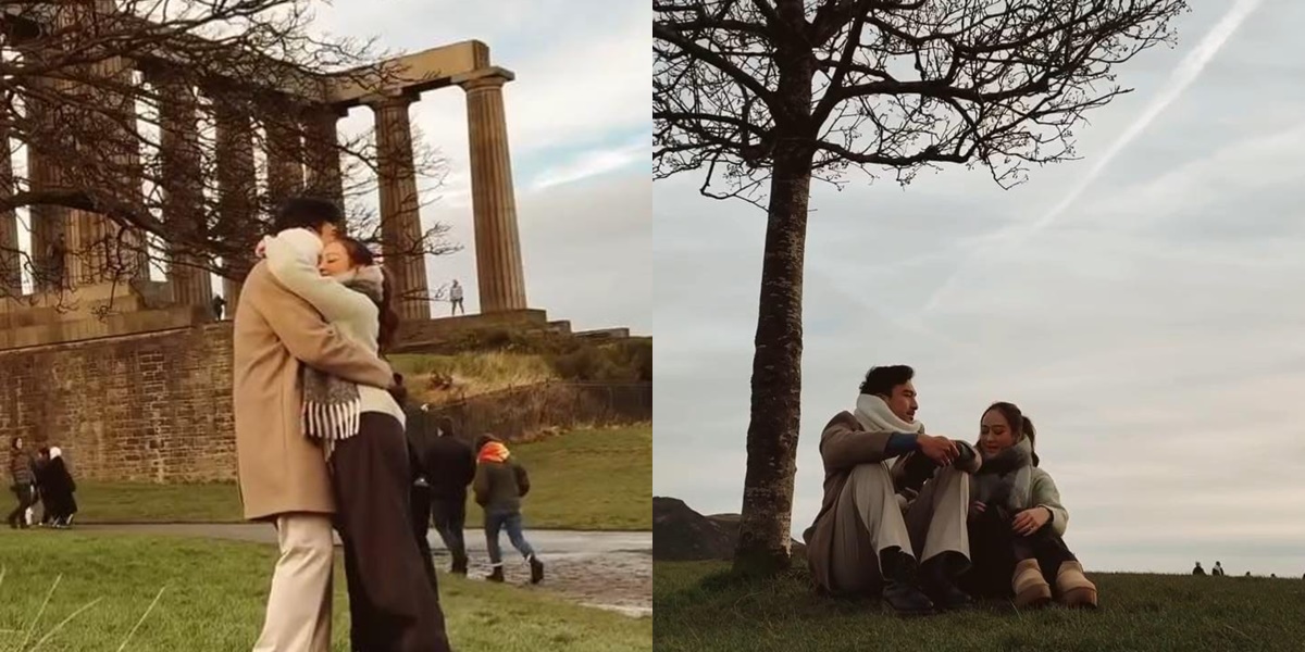 Romantic moments of Salshabilla Adriani and Ibrahim Rasyid's vacation in Scotland