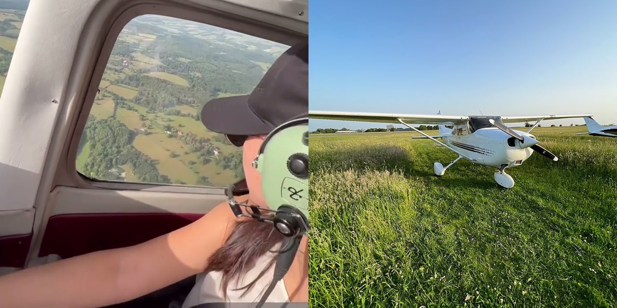 Moment Raline Shah Flying a Plane Receives Praise, Called a Hobby of Old Money That Is Indeed Different