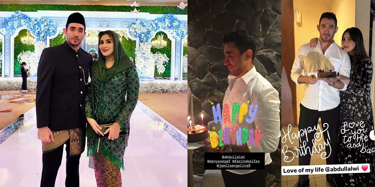 Moment Tania Nadira Celebrates Husband's Birthday, Surprises Him with Friends - Full of Excitement