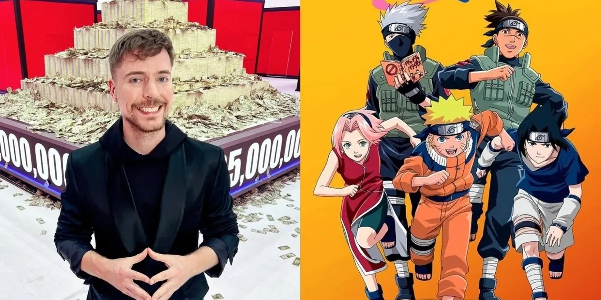MrBeast Offers to Fund a Remake of the Anime NARUTO, Doesn&rsquo;t Want to Lose to ONE PIECE