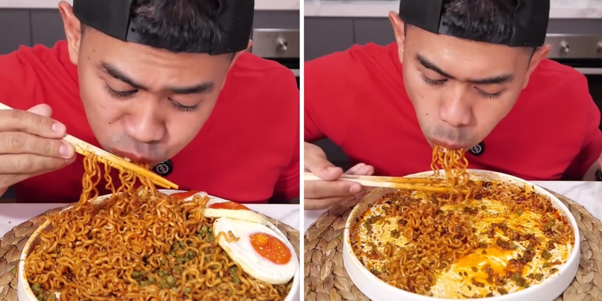 Mukbang Mie Sedaap KSC, Tanboy Kun Reveals a New Surprise That Makes It Even More Korean! What Is It?