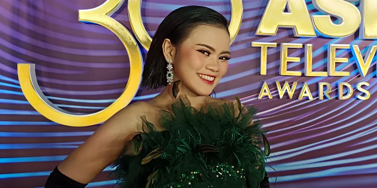 Mutia DA7 Admits to Feeling Nervous Ahead of the Asian Television Awards, Making Her International Stage Debut