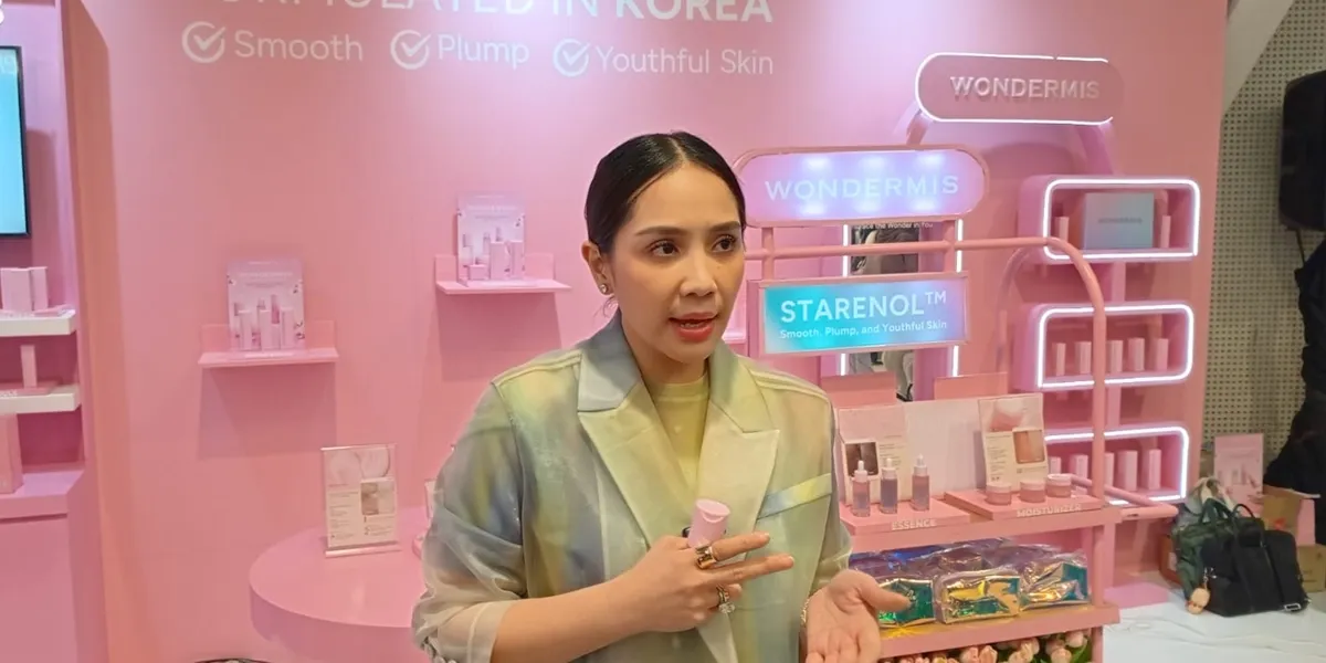 Nagita Slavina Reveals Skincare Secrets & STARENOL™ with WONDERMIS at BEAUTYSITY 2025