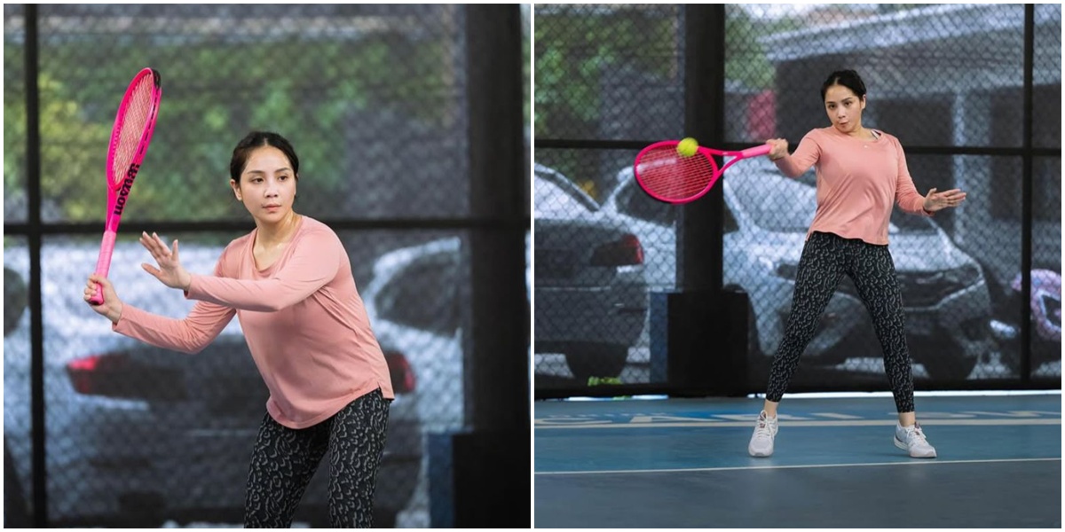 Nagita Slavina Seriously Trains Ahead of Lagi-Lagi Tennis 2025, Ready to Face Opponents from South Korea