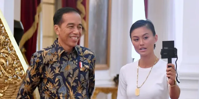 Agnez Mo bertemu dengan Jokowi / Credit: Laily Rachev/Biro Pers Sekretariat Presiden