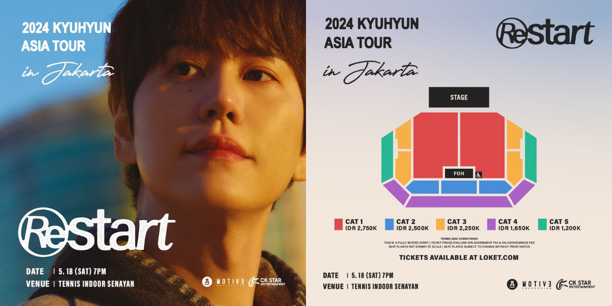 Ngonser Again! E.L.F. Get Ready, Kyuhyun Asia Tour “Restart” 2024 to be held in Jakarta!