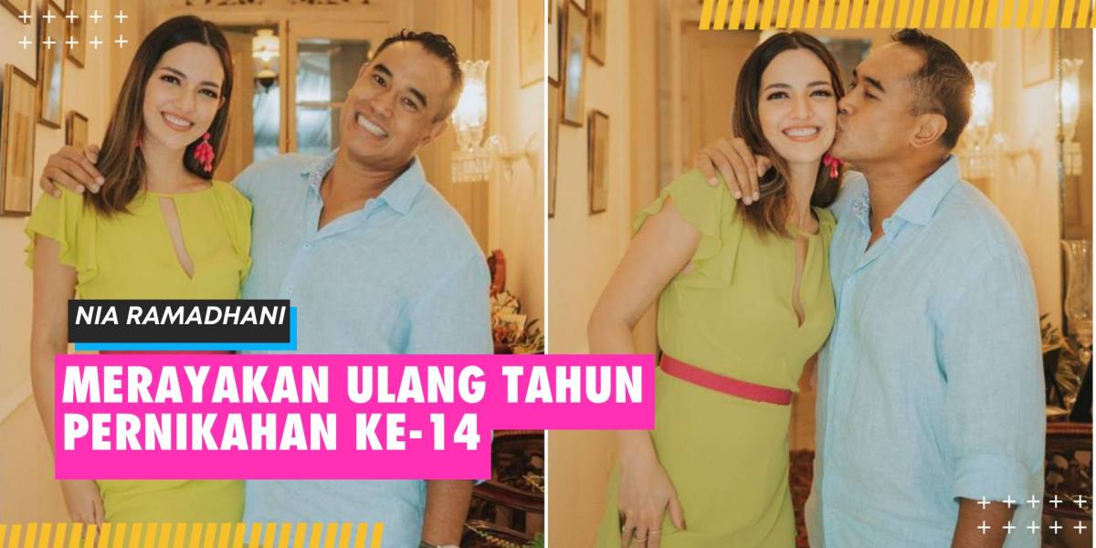 Nia Ramadhani Makes 14th Wedding Anniversary Video. Ardi Bakrie Cries Touchingly