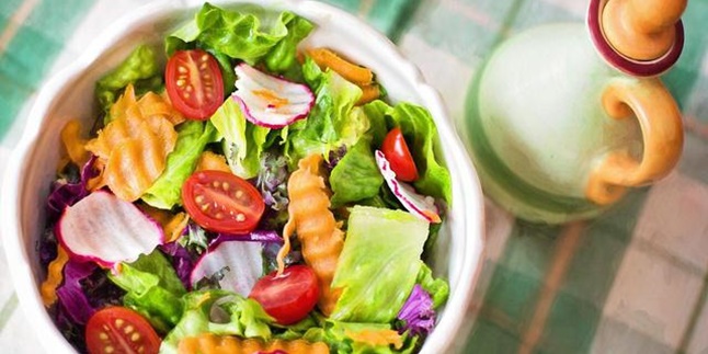 Delicious and Easy to Make, Vegetable Salad Becomes a Practical and Nutritious Healthy Menu