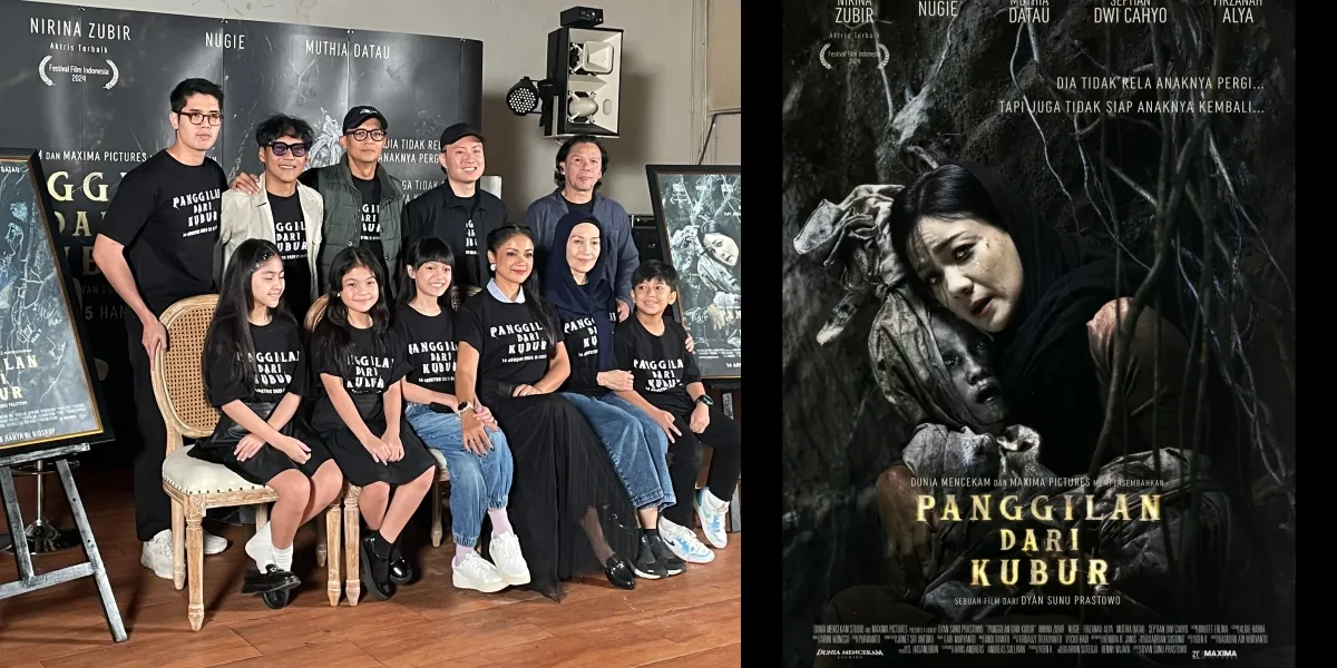 Nirina Zubir Returns to Horror Films, Reveals Trauma of a Mother Who Lost Her Child