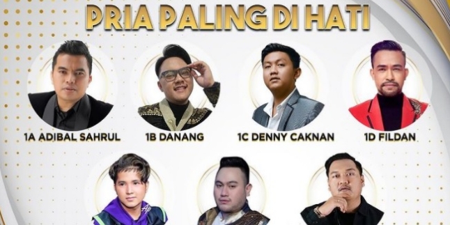 Complete Nominations for Anugerah Dangdut Indonesia 2021, Category 'Most Beloved Male Dangdut Singer' Draws Attention