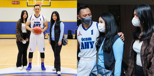 Watch AHY Play Basketball, Here are 8 Latest Photos of Almira who is Growing Up and Resembling Annisa Pohan - Her Height is Striking