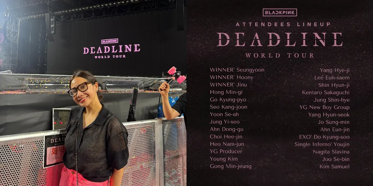 Watch BLACKPINK Concert in Korea, It Turns Out Nagita Slavina Received a Special Invitation
