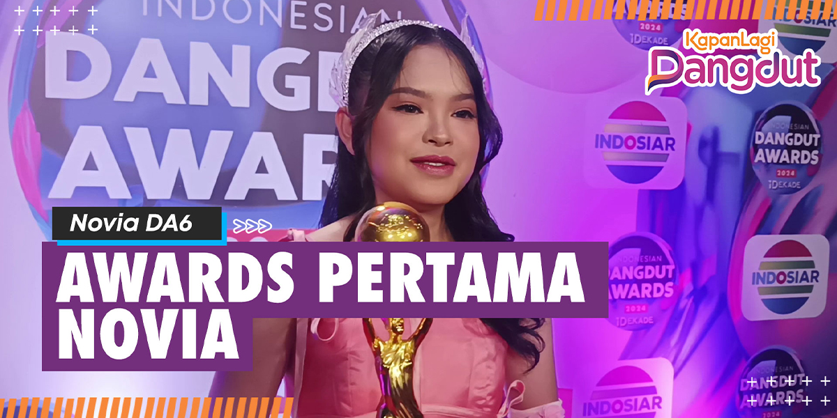 Novia DA6 Wins Most Popular New Solo Dangdut/Regional Singer at IDA 2024