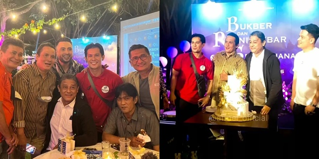 Cure the Longing of Fans, Here are 8 Pictures of the Joyful Reunion of Senior Celebrities from Genta Buana