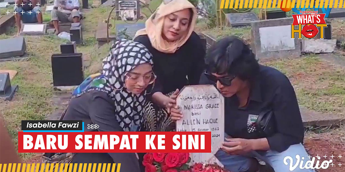 Heal the Longing, Ikang Fawzi Kisses the Grave of the Late Marissa Haque