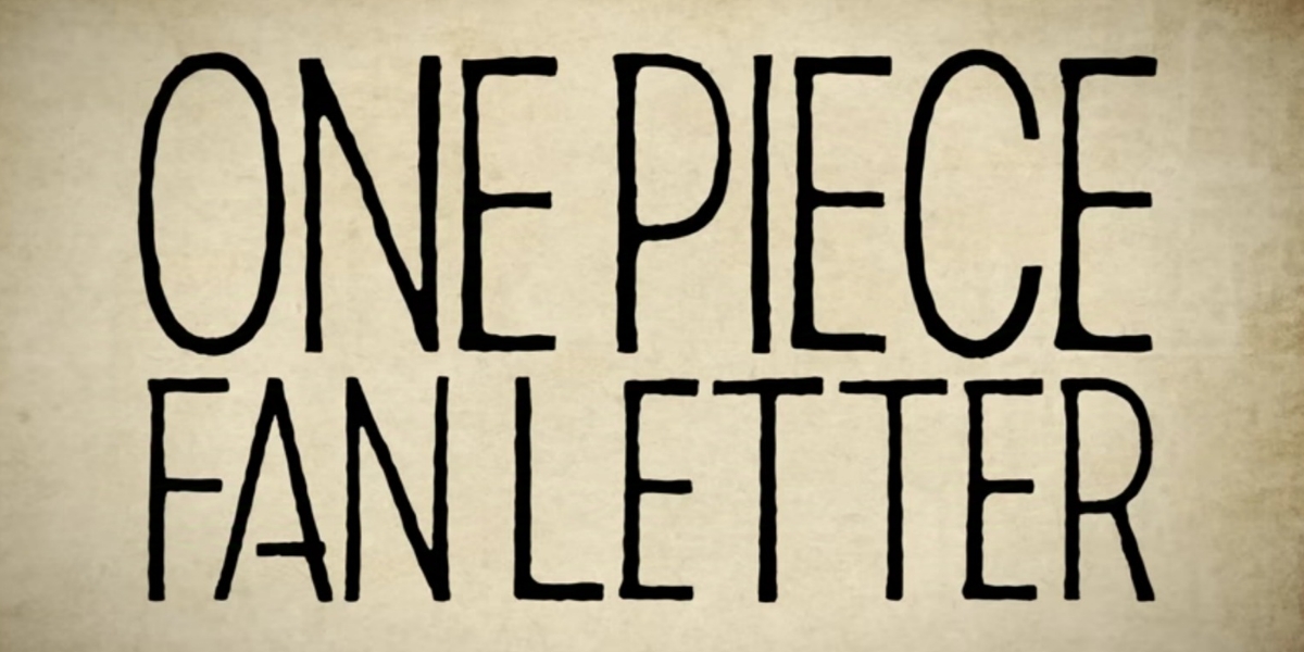 'ONE PIECE FAN LETTER' Ready to Launch, Special Episode Celebrating 25 Years of the 'ONE PIECE' Anime