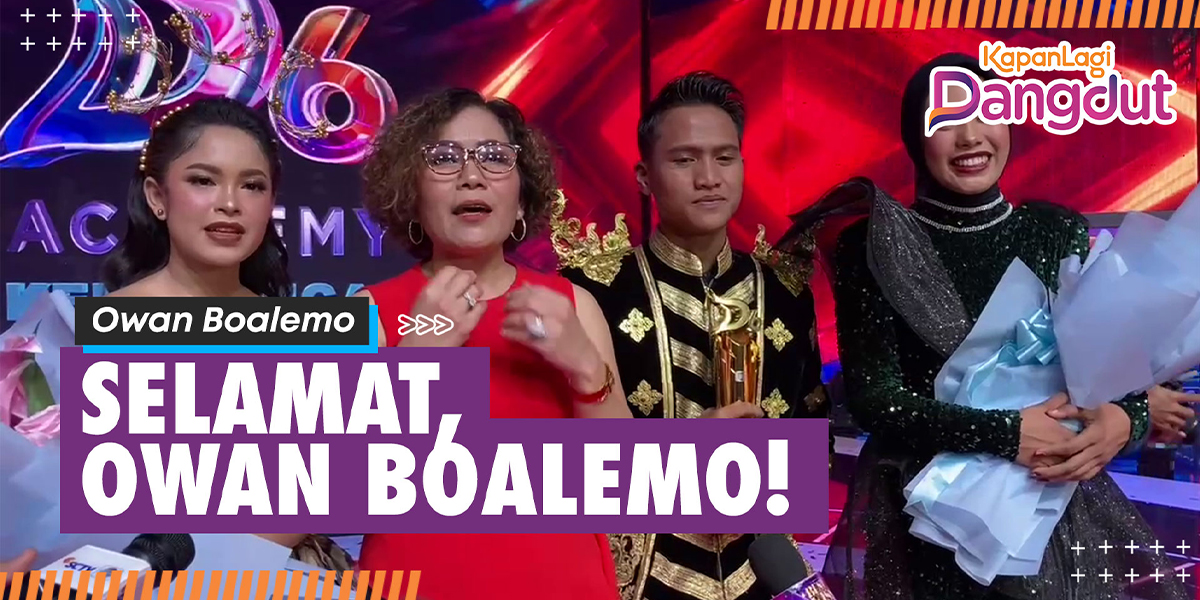 Owan Boalemo Becomes the Champion of D'Academy 6, Harsiwi Achmad: This is the New Pearl of Indonesia