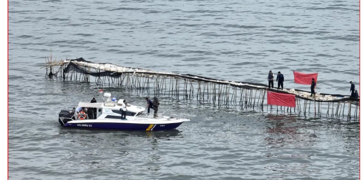 The Sea Fence in Tangerang Will Be Demolished Today: Excitement Welcoming Change!