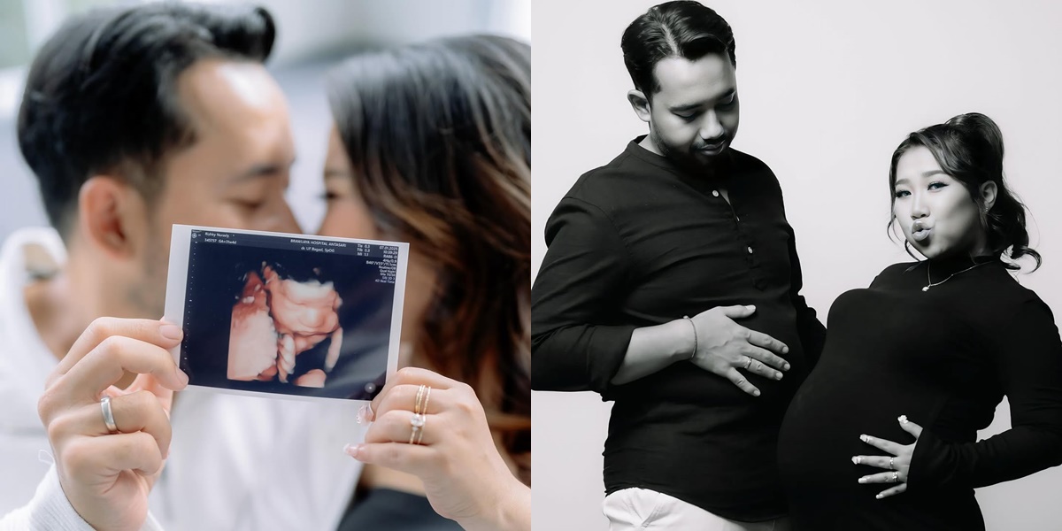 Showing USG Photos, Here are Kiky Saputri and Muhammad Khairi's Maternity Shoot Pictures