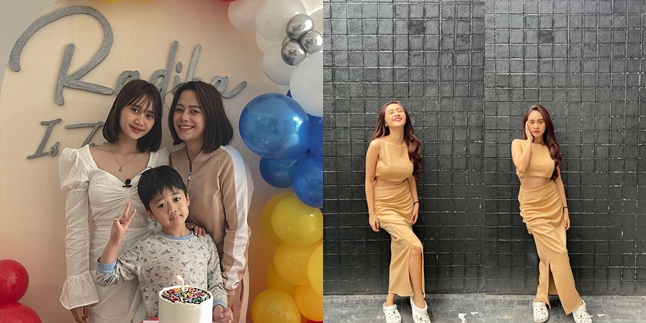 Showing Off Her Flat Stomach, Here are 7 Photos of Permesta Dhyaz, Farida Nurhan's Daughter who Often Leaves Netizens Amazed