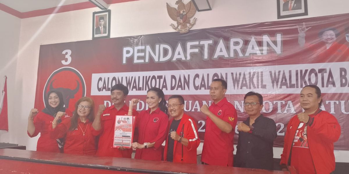 Ensure Candidacy for Mayor, Kris Dayanti Receives PDIP Recommendation in Batu City Election.