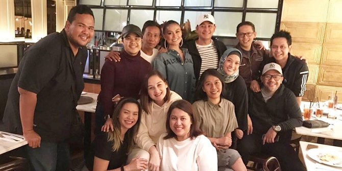 Actors of the TV series 'Lupus Milenia' from Mona Ratuliu to Agnez Mo Reunite After 20 Years, Check Out the Differences!