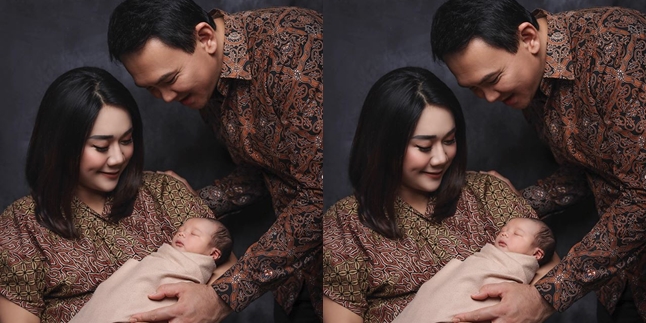 Photoshoot of Yosafat Putra Ahok and Puput, So Cute Wearing Blangkon