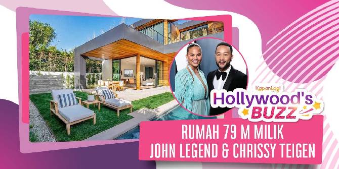 John Legend & Chrissy Teigen's New House Appearance, Worth 79 Billion