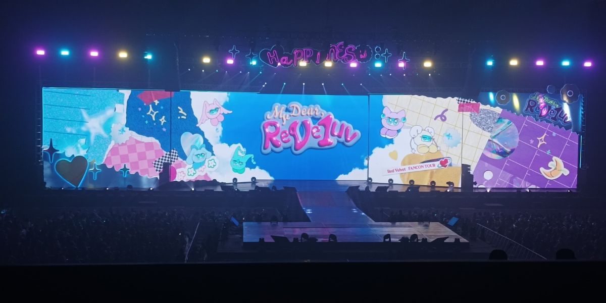 Red Velvet's Appearance at Fancon HAPPINESS: My Dear, ReVe1uv: Stunning Visuals and Incredible Stage Energy