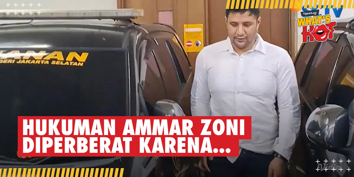 Reasons for Ammar Zoni's Heavier Sentence, Considered to Have a Bad Influence?