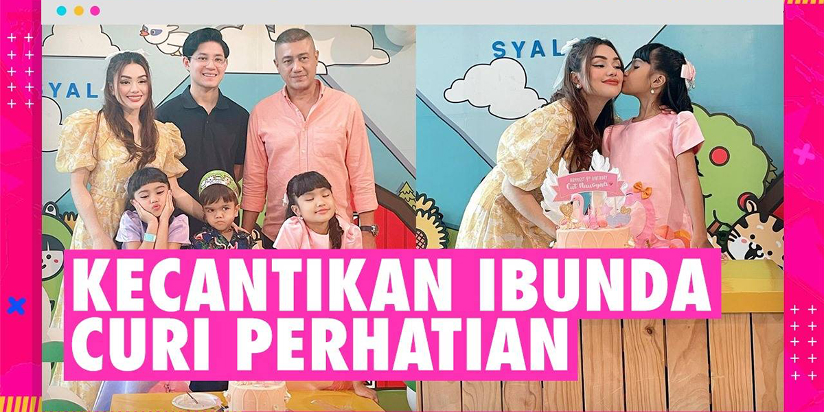 Celebrating the Birthday of Syali, Nurah Syahfirah and Teuku Rafly's Child, the Beauty of the Mother Draws Attention