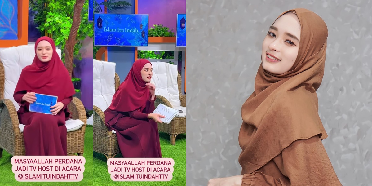 First, Here are 7 Snapshots of Inara Rusli as a TV Host - Impressive and Soothing