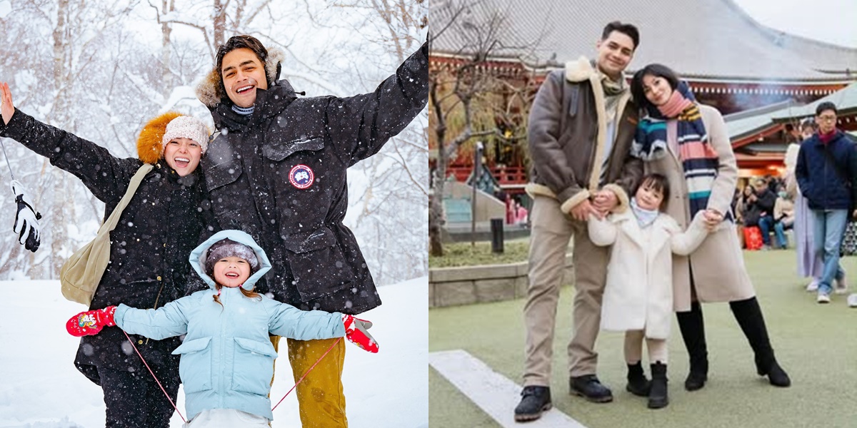 Married for 11 Years, A Harmonious Portrait of Jonas Rivanno and Asmirandah's Household - Happy Vacation in Japan with Their Child