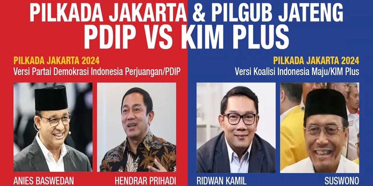 The Competition Between PDIP and KIM PLUS in the 2024 Regional Elections, Who Will Prevail?