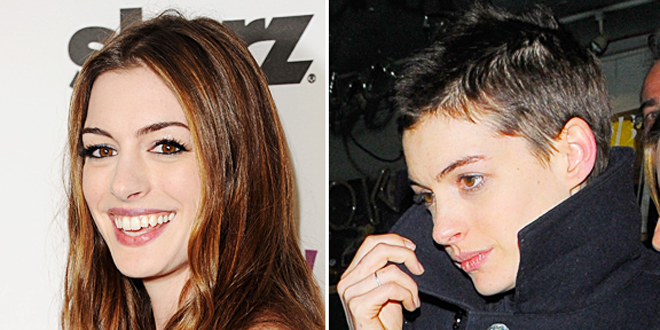 Anne Hathaway Perubahan Gaya Rambut Selebritis Terbaik 