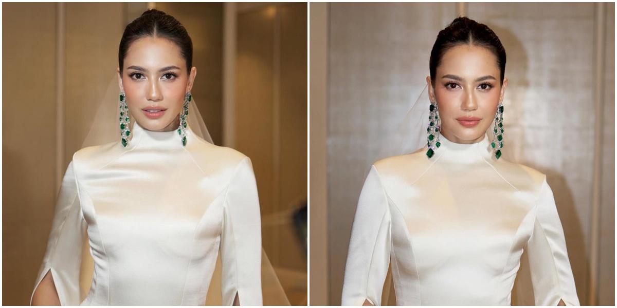 Pevita Pearce Shines at the Wedding Reception in Malaysia, Luxurious Jewelry and Flawless Makeup Steal the Spotlight