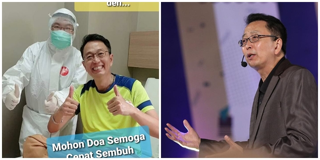 Positive Corona, Motivator Tung Desem Waringin Undergoes Treatment with 2 Thumbs & Happy Face