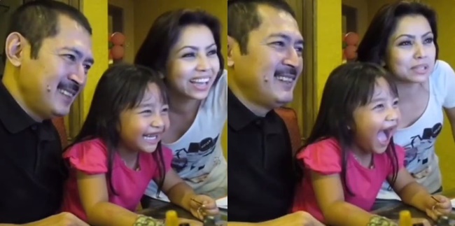Posting Video 2011, Here are 7 Moments of Happiness of Mayangsari with Bambang Trihatmodjo and Khirani who was 5 Years Old