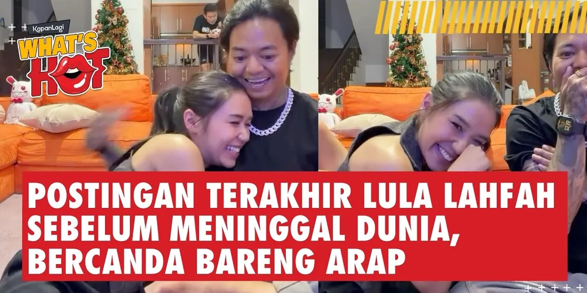 Lula Lahfah's Last Post Before Passing Away, Joking & Laughing with Reza Arap