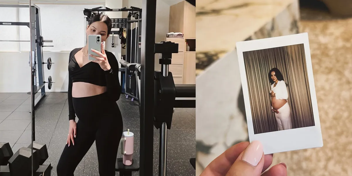 Portrait of Babybump Alyssa Daguise, Remains Active in Activities - Receives Many Good Wishes