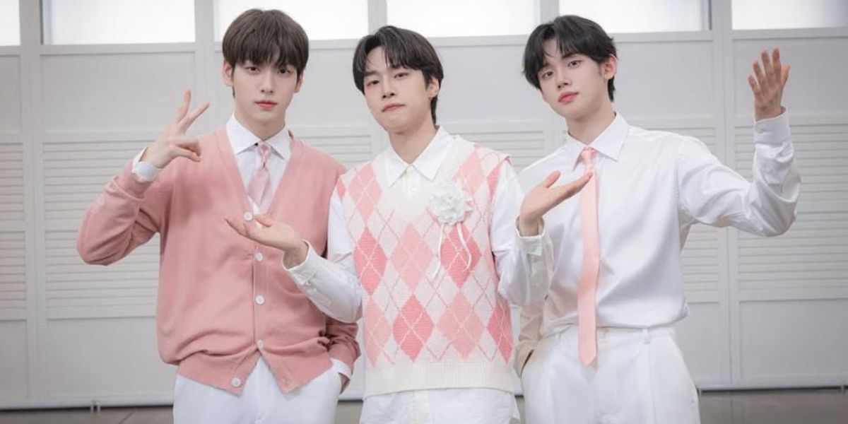 Portrait of BTS Kang You Seok while Filming with Yeonjun and Soobin TXT as Members of HI-BOYZ